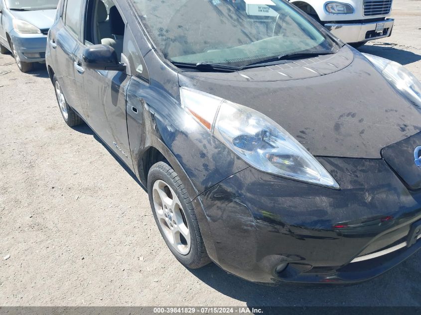 2011 Nissan Leaf Sl VIN: JN1AZ0CP8BT008192 Lot: 39841829