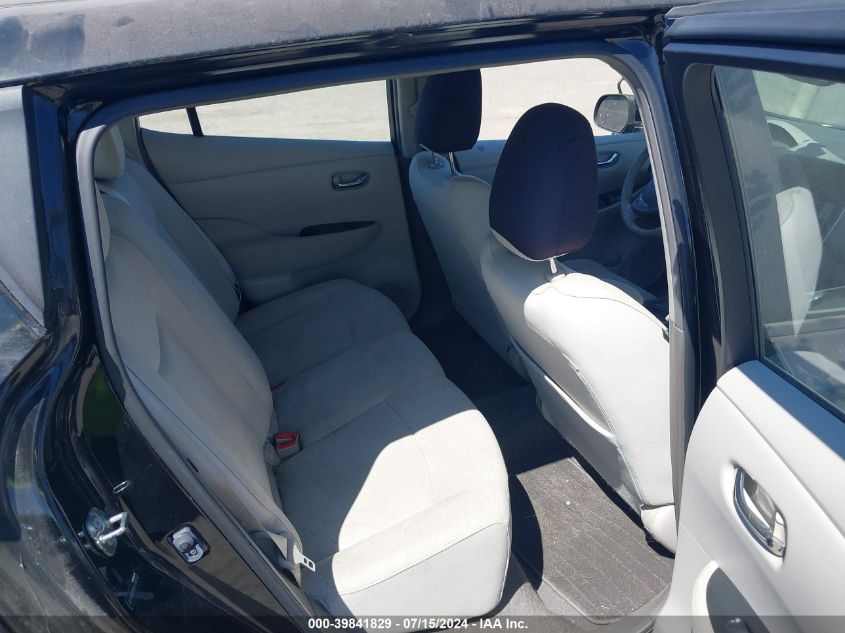 2011 Nissan Leaf Sl VIN: JN1AZ0CP8BT008192 Lot: 39841829