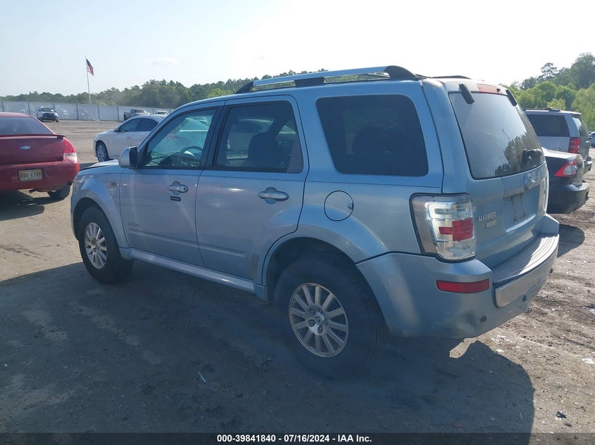 2008 Mercury Mariner Premier VIN: 4M2CU87118KJ09379 Lot: 39841840