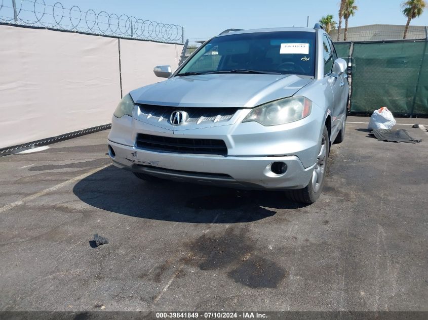 2007 Acura Rdx VIN: 5J8TB18227A010683 Lot: 39841849