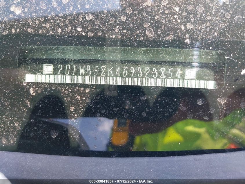 2006 Chevrolet Impala Ls VIN: 2G1WB58K469323854 Lot: 39841857