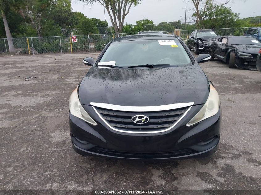 2014 Hyundai Sonata Gls VIN: 5NPEB4AC8EH923983 Lot: 39841862