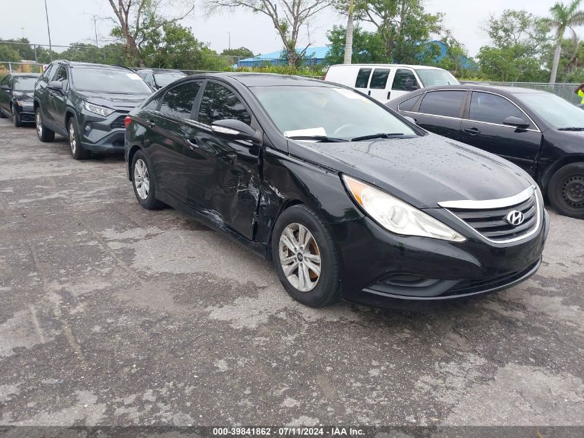 2014 HYUNDAI SONATA GLS - 5NPEB4AC8EH923983