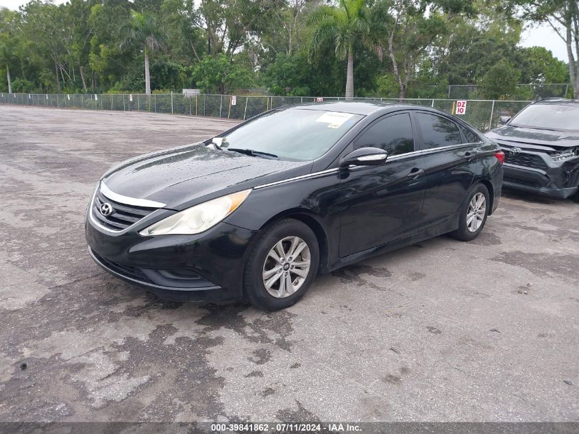 2014 HYUNDAI SONATA GLS - 5NPEB4AC8EH923983