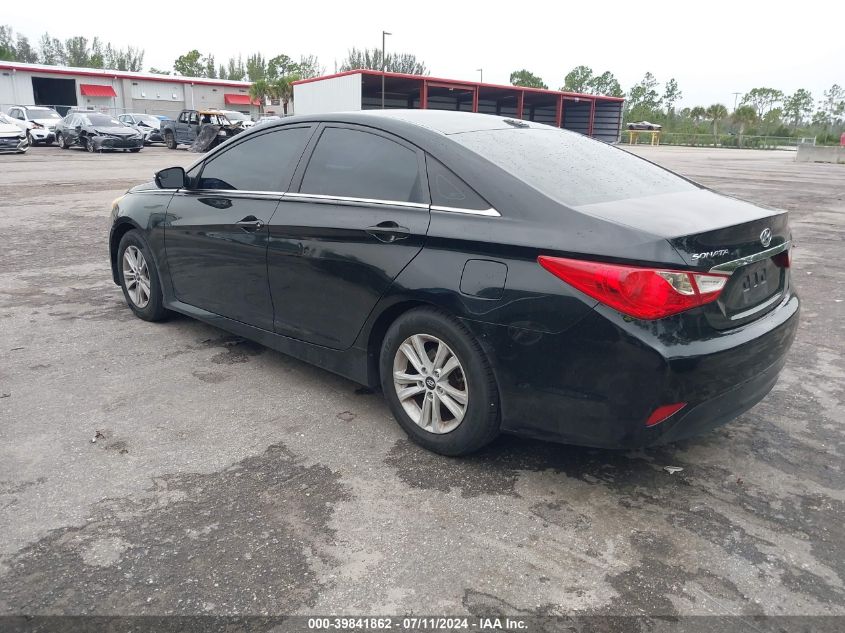 2014 Hyundai Sonata Gls VIN: 5NPEB4AC8EH923983 Lot: 39841862