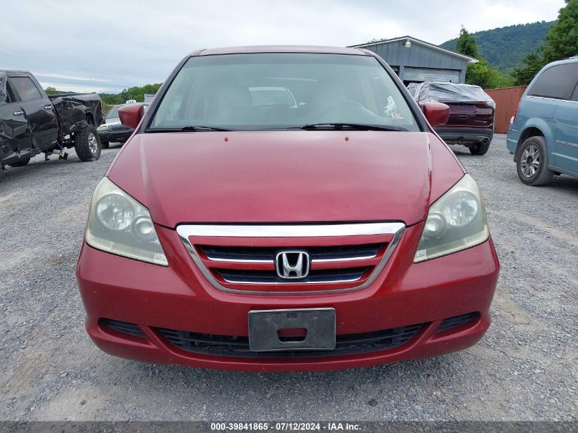 2005 Honda Odyssey Ex VIN: 5FNRL38445B034409 Lot: 39841865