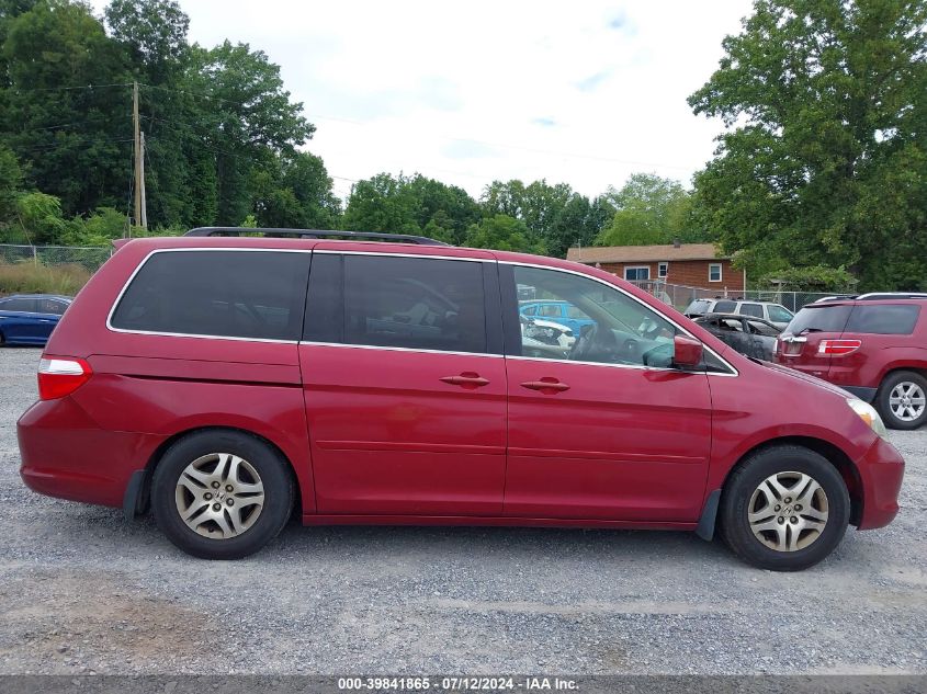 2005 Honda Odyssey Ex VIN: 5FNRL38445B034409 Lot: 39841865