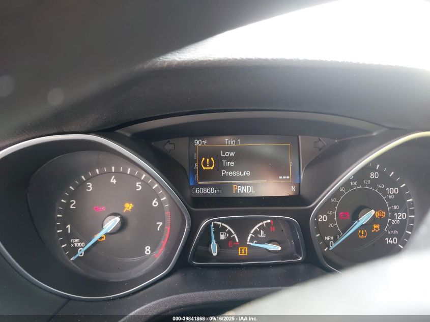 2017 Ford Focus Se VIN: 1FADP3F2XHL309532 Lot: 39841868