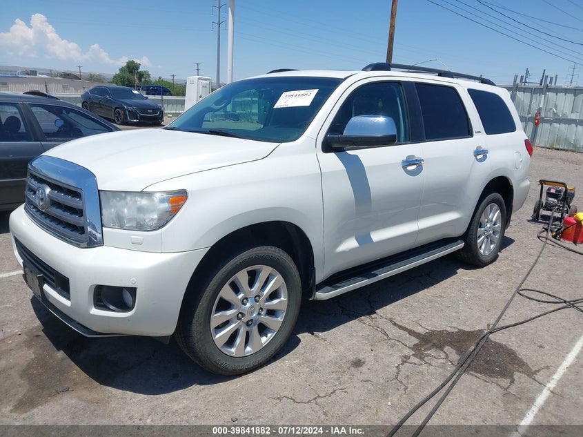2016 Toyota Sequoia Platinum 5.7L V8 VIN: 5TDDW5G18GS142695 Lot: 39841882