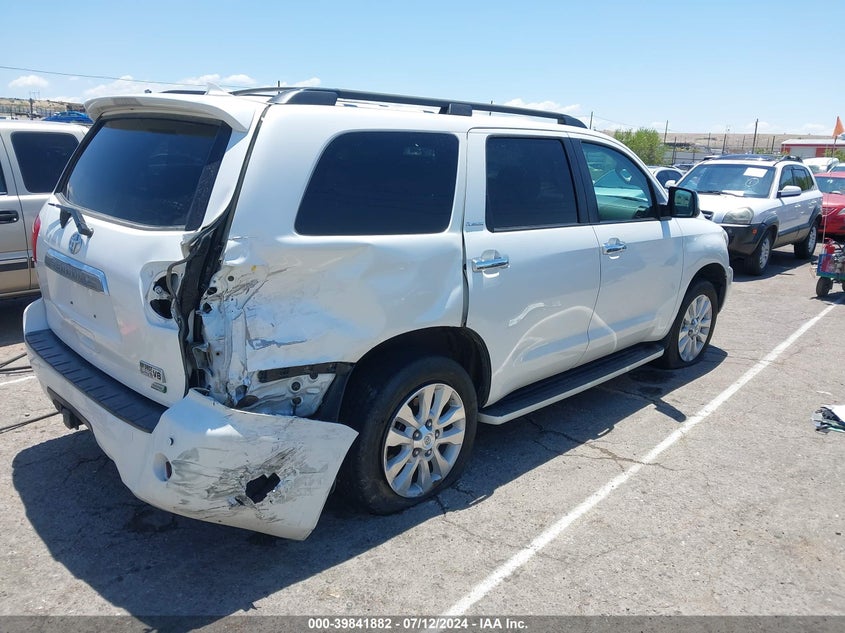 2016 Toyota Sequoia Platinum 5.7L V8 VIN: 5TDDW5G18GS142695 Lot: 39841882