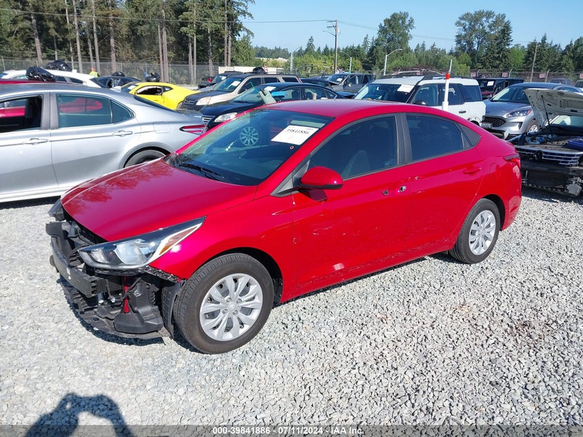 2022 HYUNDAI ACCENT SE - 3KPC24A65NE154395