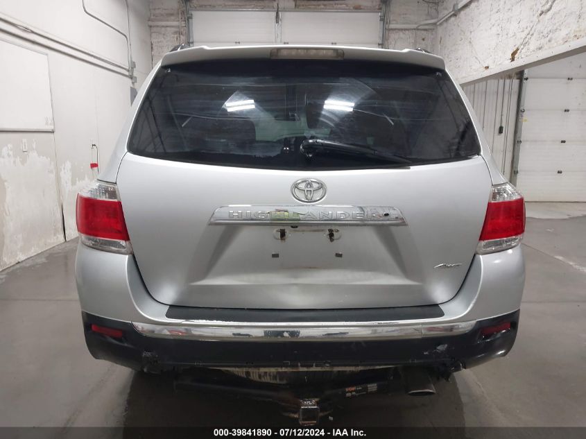 2012 Toyota Highlander Base V6 VIN: 5TDBK3EH7CS174703 Lot: 39841890