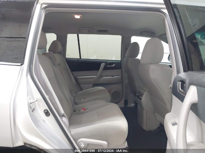 2012 Toyota Highlander Base V6 VIN: 5TDBK3EH7CS174703 Lot: 39841890