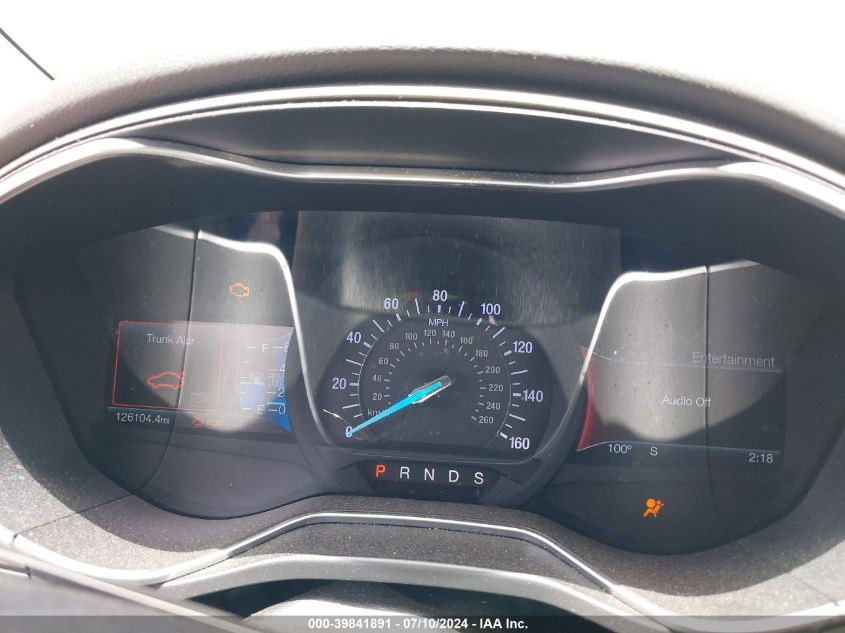 2015 Ford Fusion Se VIN: 3FA6P0H9XFR122307 Lot: 39841891