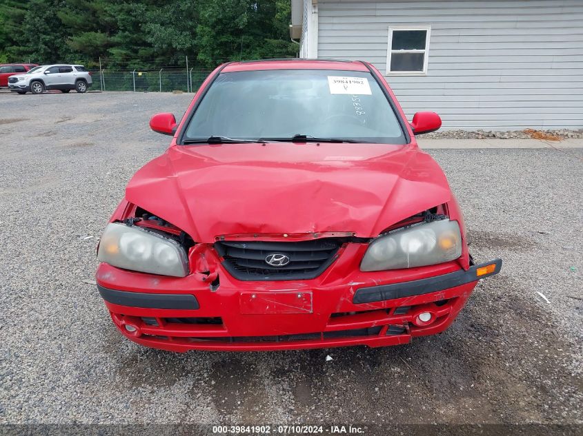 2004 Hyundai Elantra Gls/Gt VIN: KMHDN46DX4U883507 Lot: 39841902