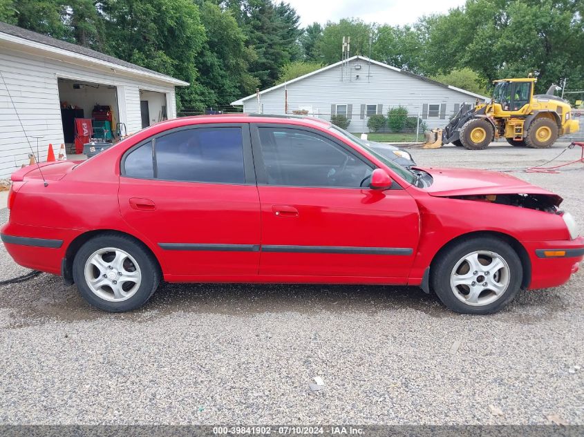 2004 Hyundai Elantra Gls/Gt VIN: KMHDN46DX4U883507 Lot: 39841902