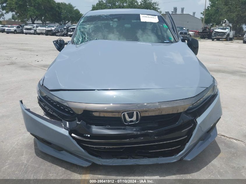 2022 Honda Accord Sport Special Edition VIN: 1HGCV1F42NA011082 Lot: 39841912