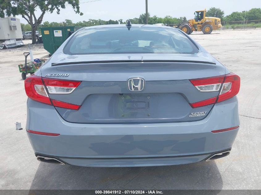 2022 Honda Accord Sport Special Edition VIN: 1HGCV1F42NA011082 Lot: 39841912