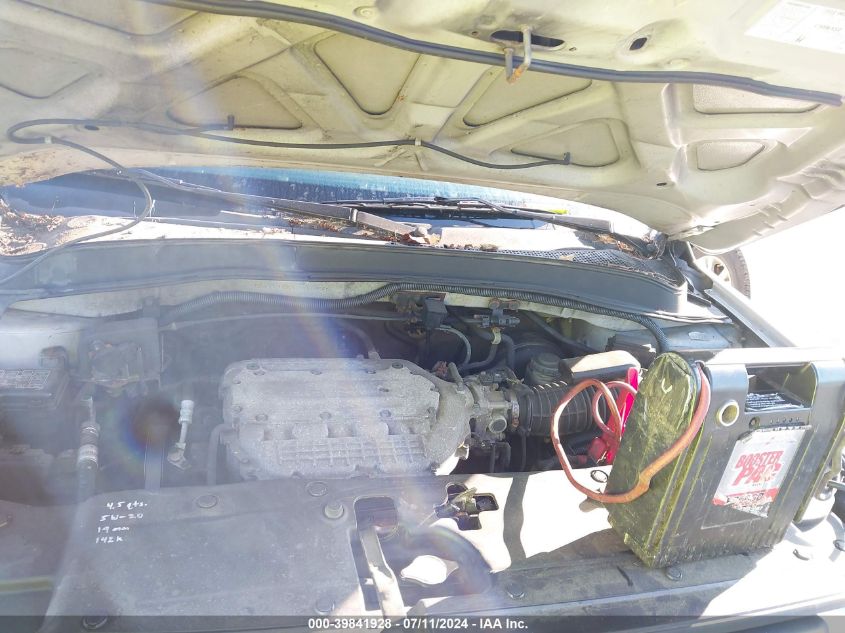 2007 Honda Pilot Ex-L VIN: 5FNYF186X7B008845 Lot: 39841928