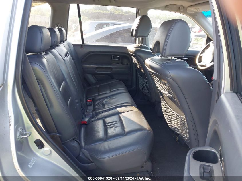 2007 Honda Pilot Ex-L VIN: 5FNYF186X7B008845 Lot: 39841928