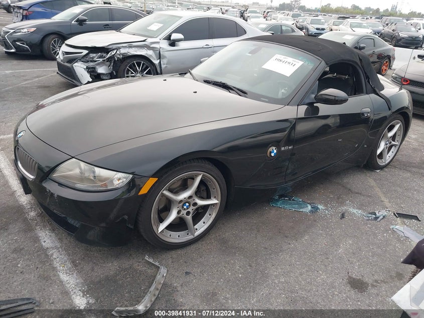 2007 BMW Z4 3.0Si VIN: 4USBU53577LX03454 Lot: 39841931