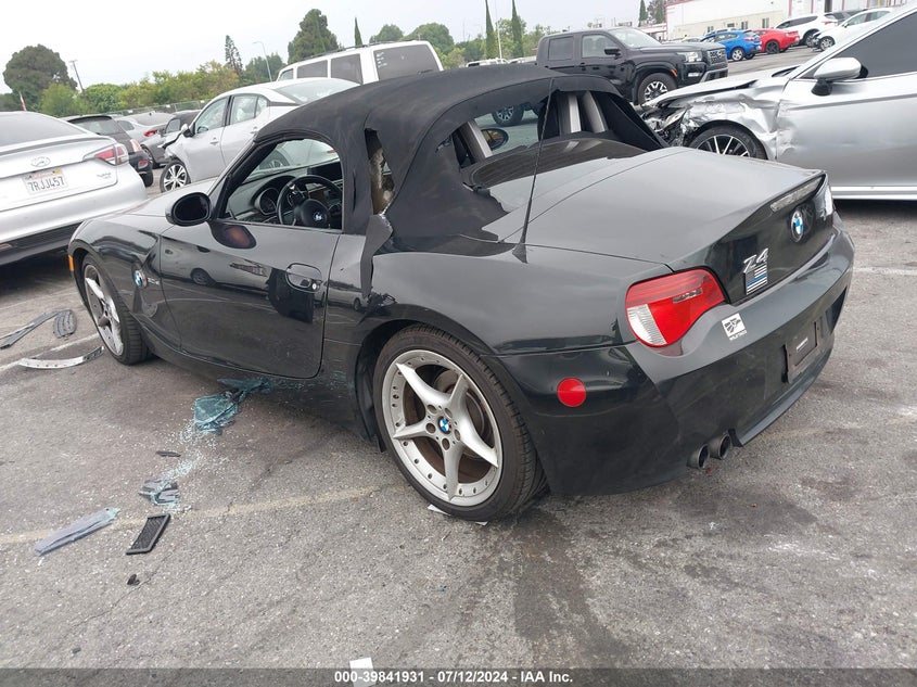 2007 BMW Z4 3.0Si VIN: 4USBU53577LX03454 Lot: 39841931