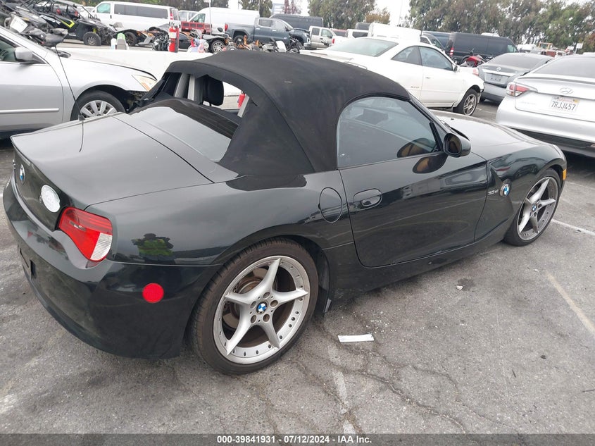 2007 BMW Z4 3.0Si VIN: 4USBU53577LX03454 Lot: 39841931