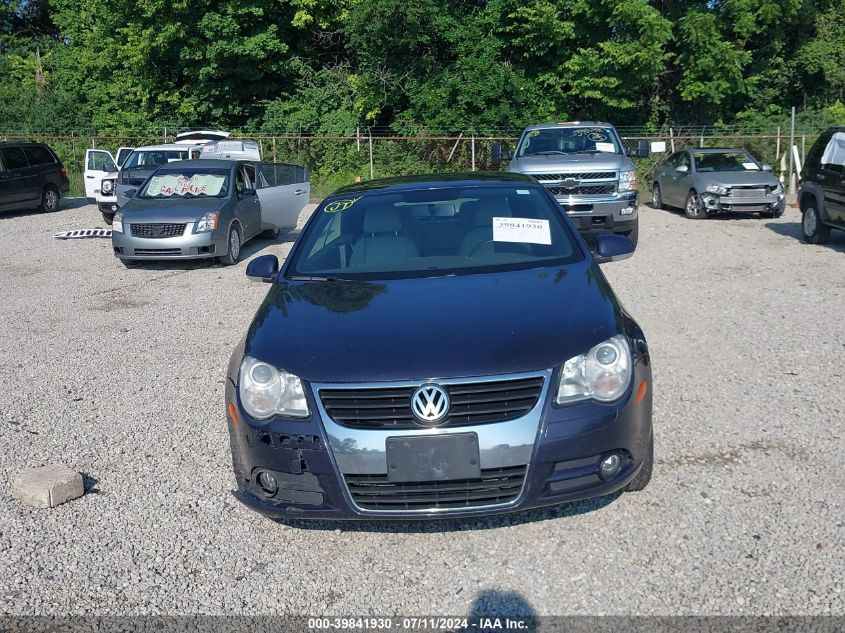 2008 Volkswagen Eos Komfort/Turbo VIN: WVWBA71F08V037968 Lot: 39841930