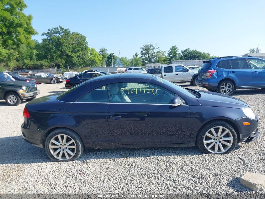 2008 Volkswagen Eos Komfort/Turbo VIN: WVWBA71F08V037968 Lot: 39841930