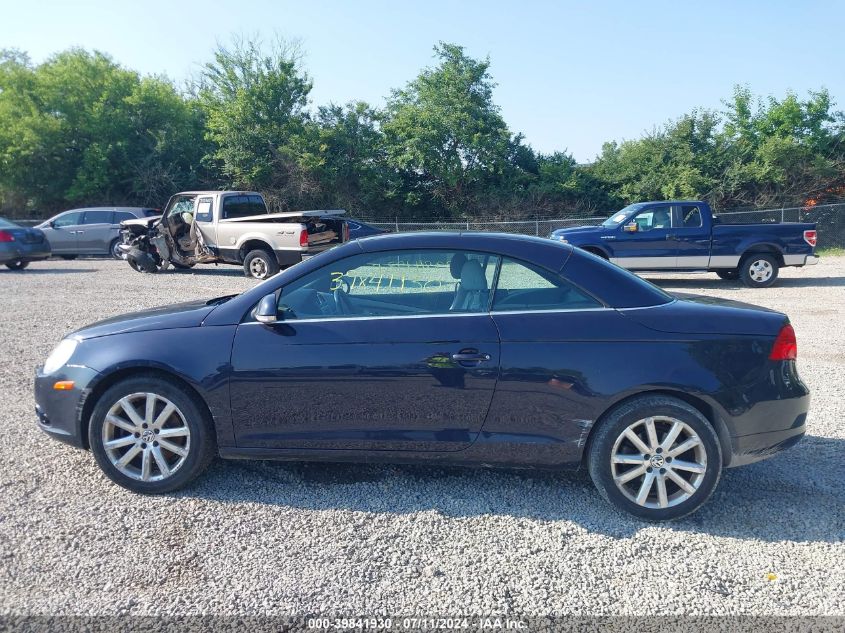 2008 Volkswagen Eos Komfort/Turbo VIN: WVWBA71F08V037968 Lot: 39841930