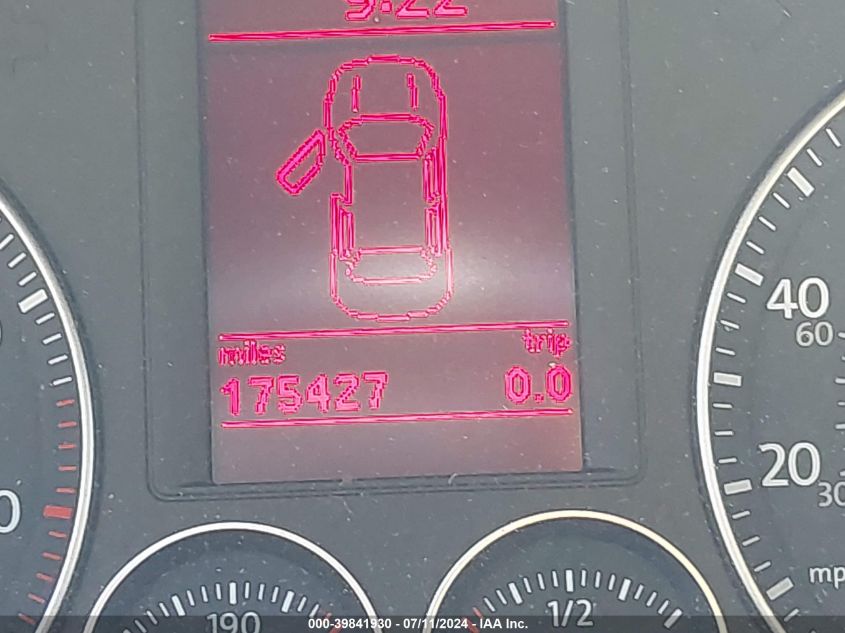 2008 Volkswagen Eos Komfort/Turbo VIN: WVWBA71F08V037968 Lot: 39841930