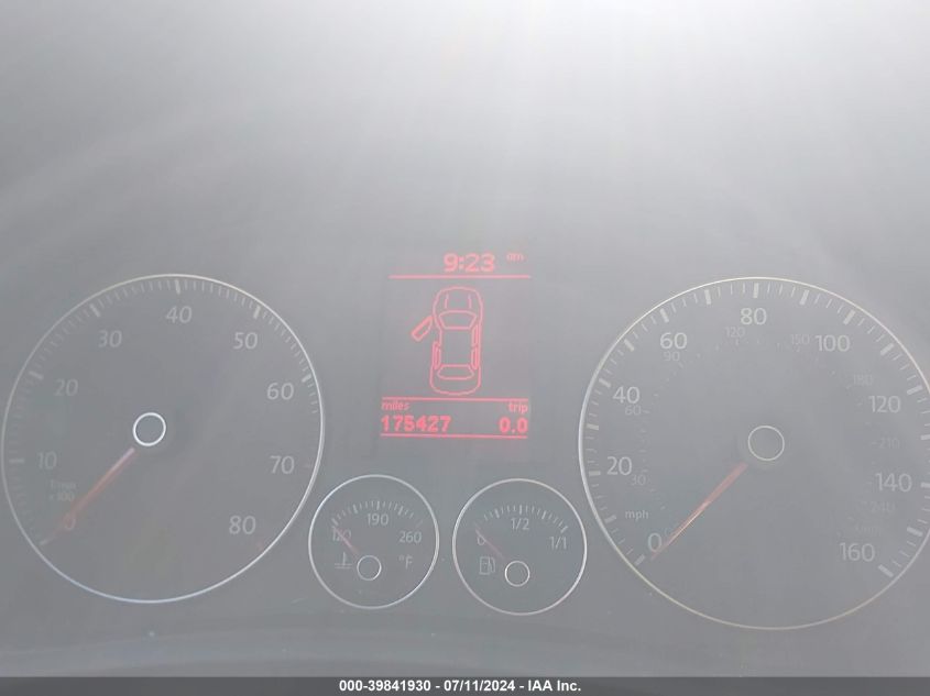 2008 Volkswagen Eos Komfort/Turbo VIN: WVWBA71F08V037968 Lot: 39841930