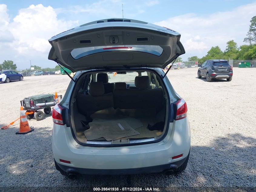 2011 Nissan Murano S VIN: JN8AZ1MW0BW174945 Lot: 39841938