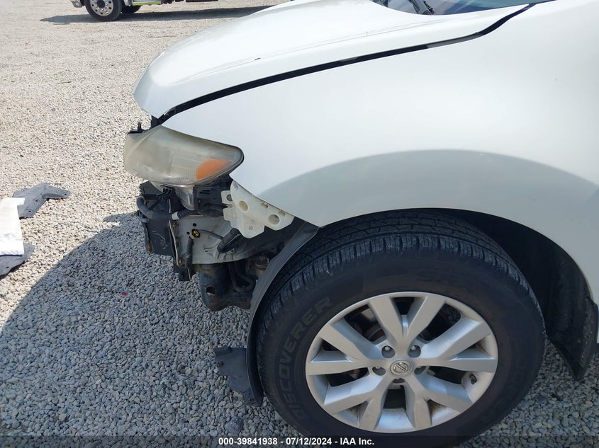 2011 Nissan Murano S VIN: JN8AZ1MW0BW174945 Lot: 39841938