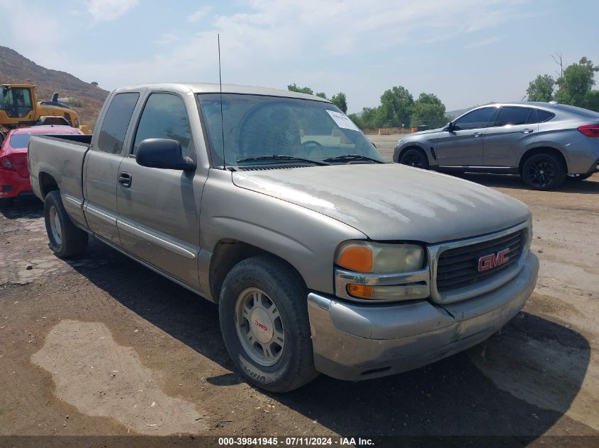 2001 GMC Sierra 1500 Sle VIN: 2GTEC19T311208797 Lot: 39841945