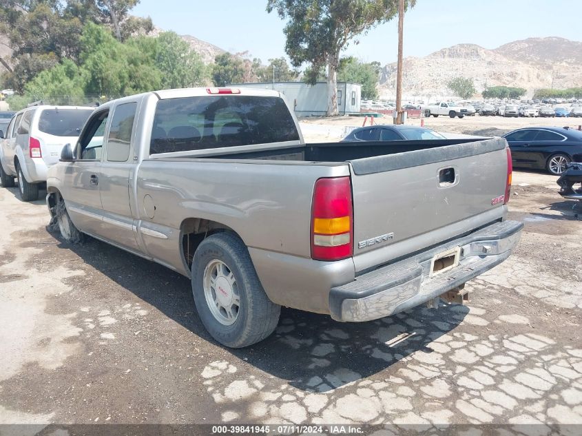 2001 GMC Sierra 1500 Sle VIN: 2GTEC19T311208797 Lot: 39841945