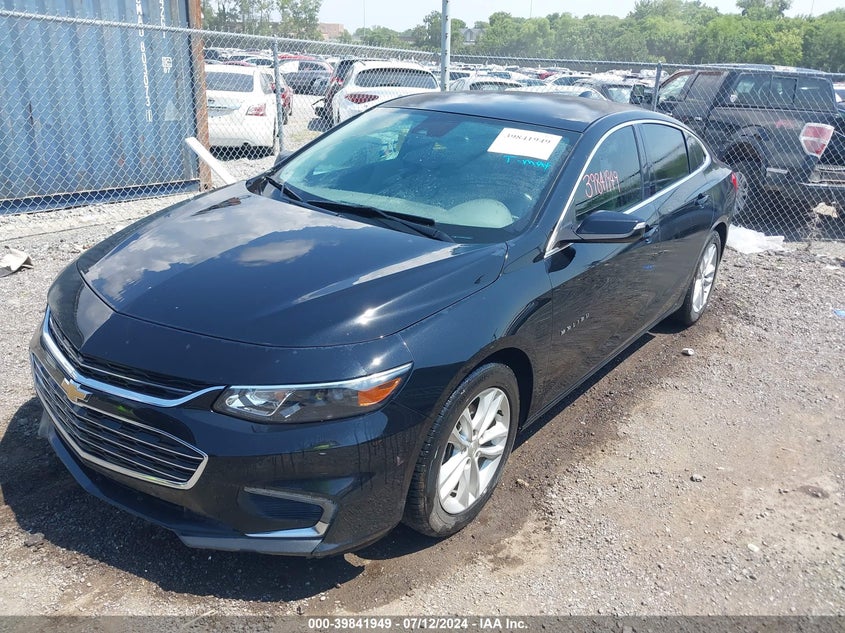 2017 Chevrolet Malibu 1Lt VIN: 1G1ZE5ST6HF216918 Lot: 39841949