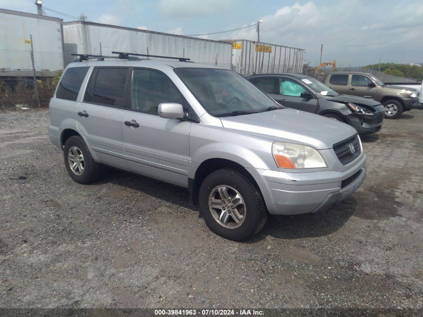 2004 Honda Pilot Ex VIN: 2HKYF18464H510294 Lot: 39841963