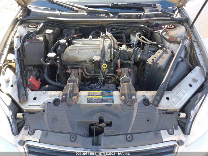 2007 Chevrolet Impala Ls VIN: 2G1WB55K879304875 Lot: 39841967