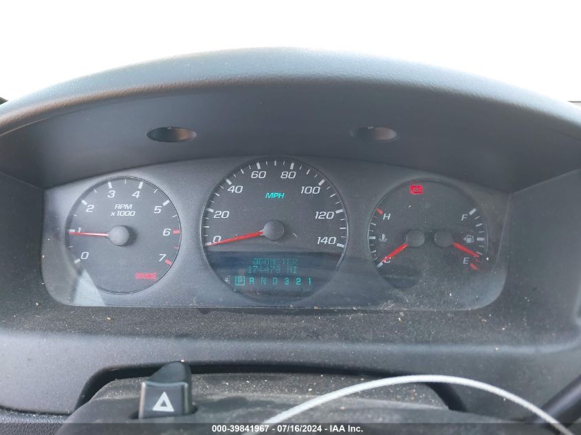 2007 Chevrolet Impala Ls VIN: 2G1WB55K879304875 Lot: 39841967