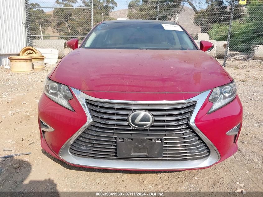 2016 Lexus Es 350 VIN: 58ABK1GG9GU018497 Lot: 39841969