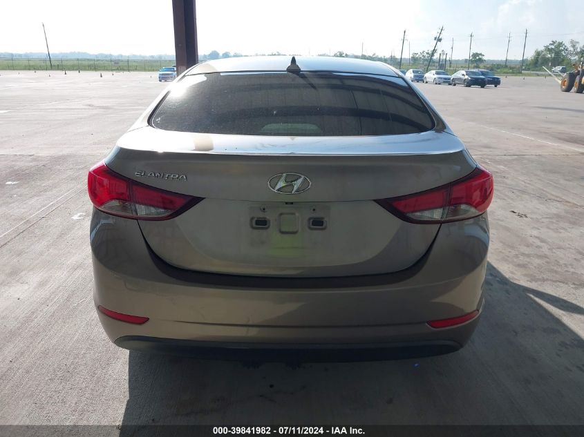 2014 Hyundai Elantra Se VIN: 5NPDH4AE8EH462375 Lot: 39841982