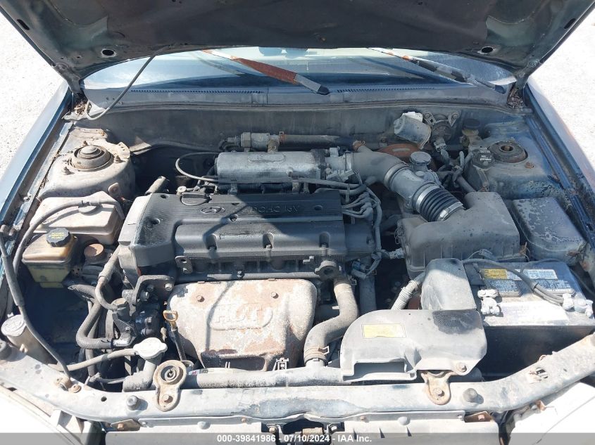 1996 Hyundai Elantra Gl VIN: KMHJF24M8TU214173 Lot: 39841986