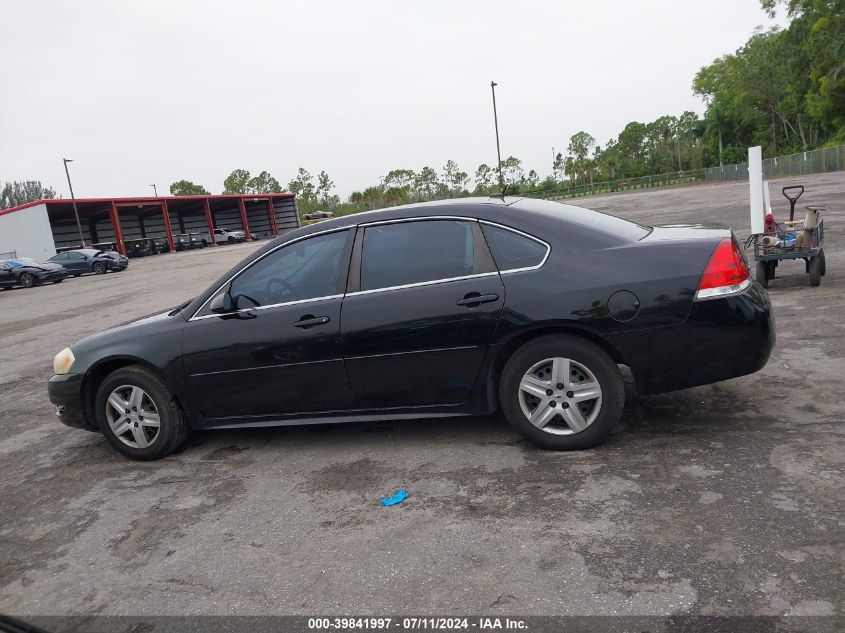 2011 Chevrolet Impala Ls VIN: 2G1WF5EKXB1256744 Lot: 39841997