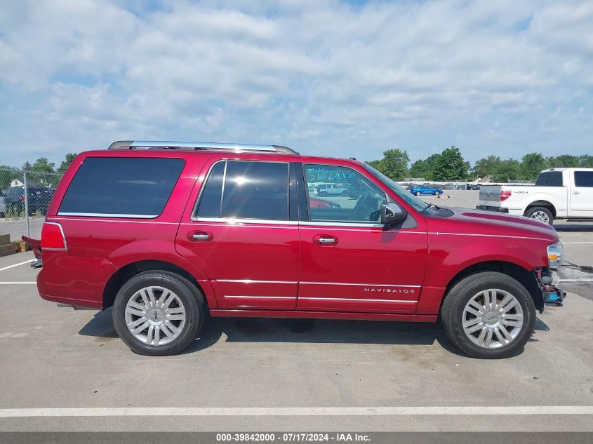 2013 Lincoln Navigator VIN: 5LMJJ2H58DEL08614 Lot: 39842000