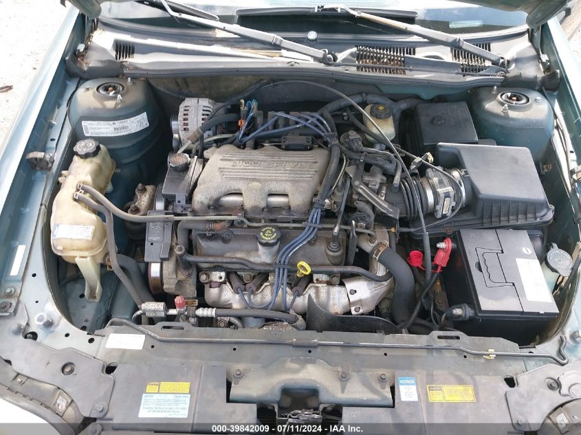 1G1ND52M1WY116205 | 1998 CHEVROLET MALIBU