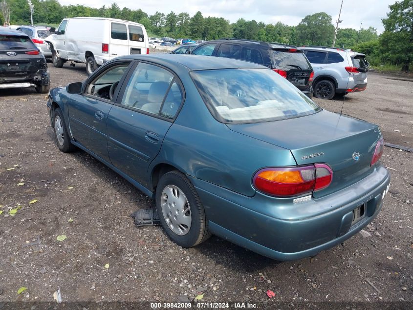 1G1ND52M1WY116205 | 1998 CHEVROLET MALIBU