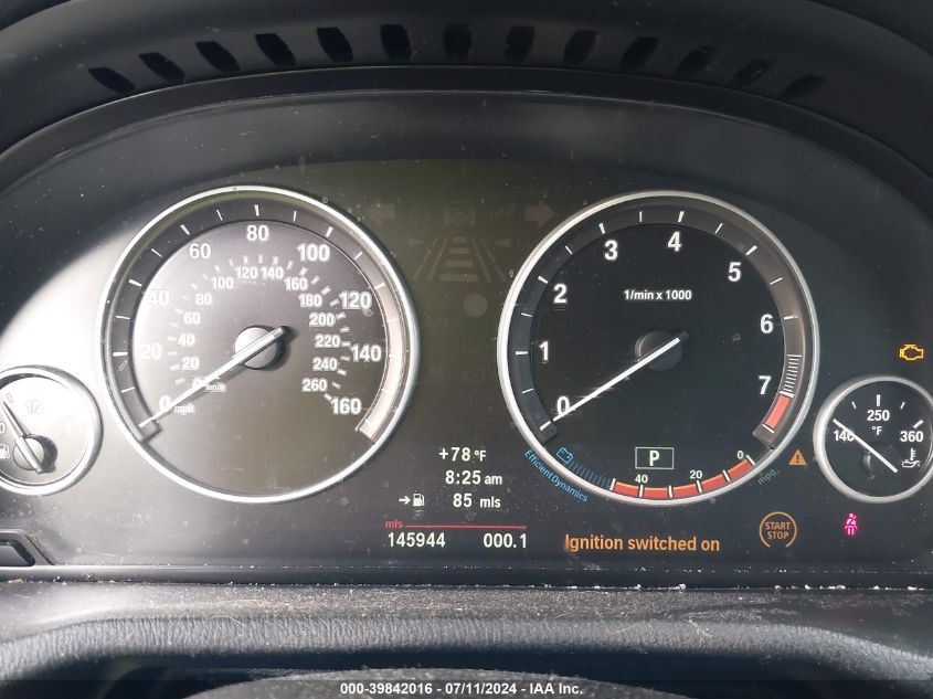 2013 BMW X3 xDrive28I VIN: 5UXWX9C55D0A16543 Lot: 39842016