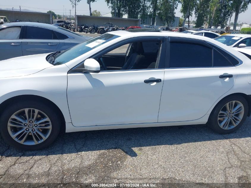 2016 Toyota Camry Se VIN: 4T1BF1FK7GU261999 Lot: 39842024