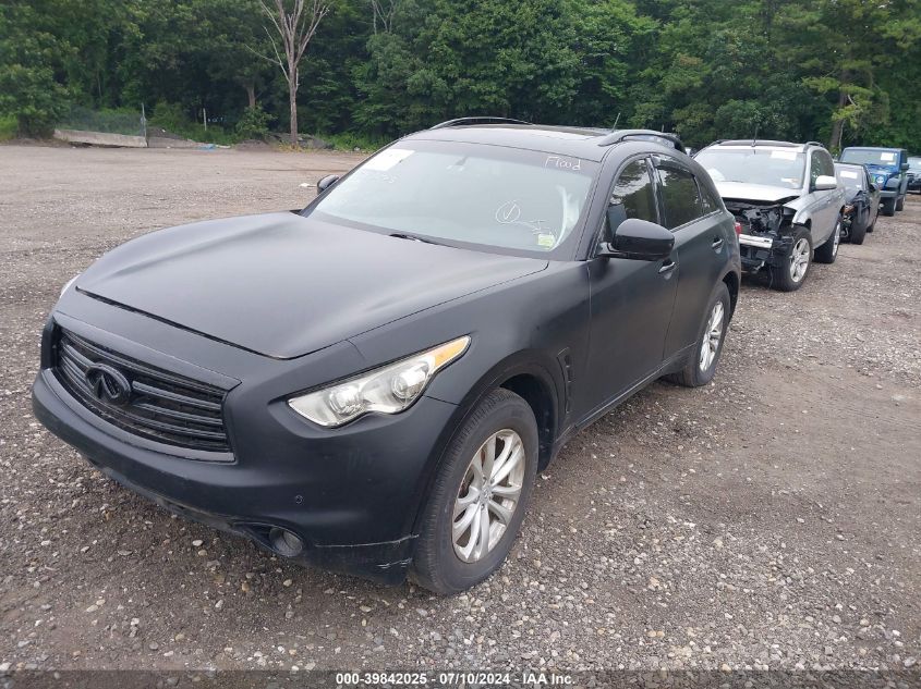 VIN JN8CS1MW7DM170631 2013 Infiniti FX37 no.2